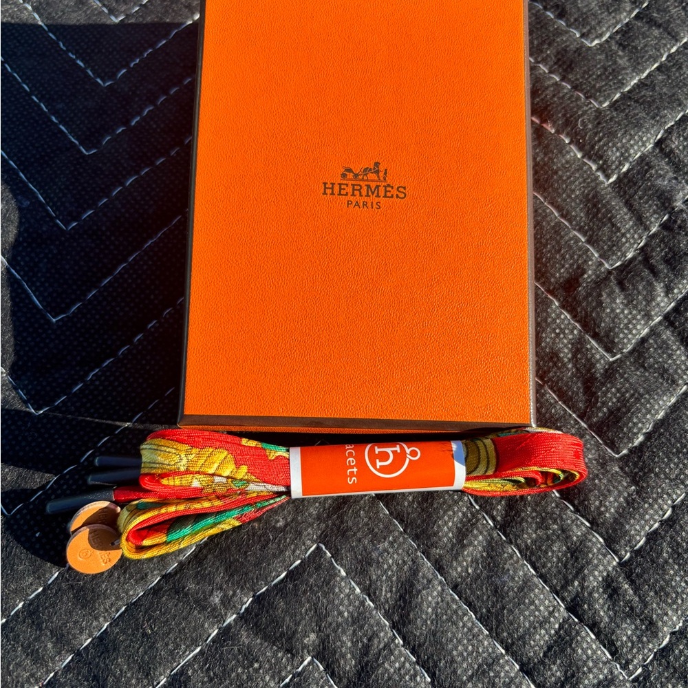 Hermes Shoe Lace Multi Color Lacets 85cm